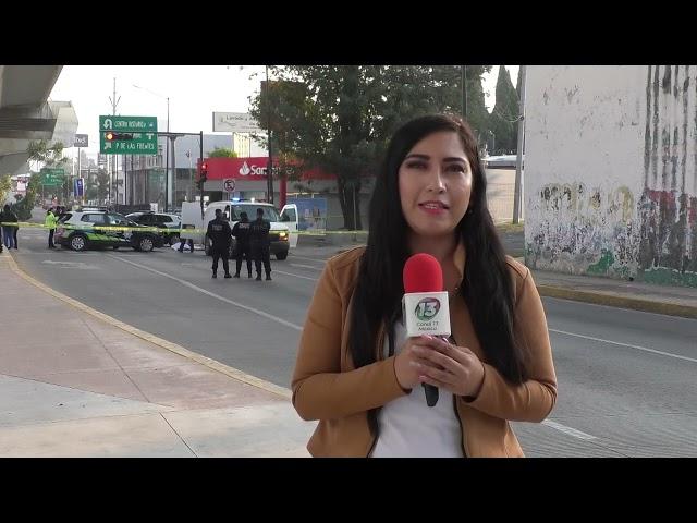 #Canal13Puebla  Una mujer perdió la vida tras lanzarse del puente de la calzada Ignacio Zaragoza.