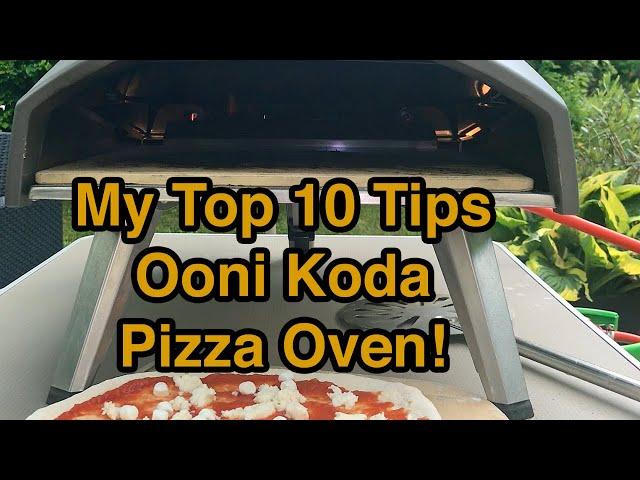 My Top 10 Pizza Oven Tips - Ooni Koda Pizza Oven!