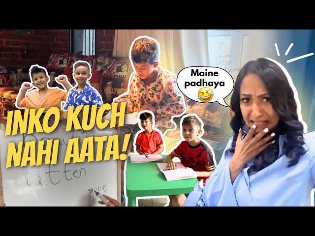 Baccho ko maine padhaya  |  Kashmera Shah | Krushna Abhishek