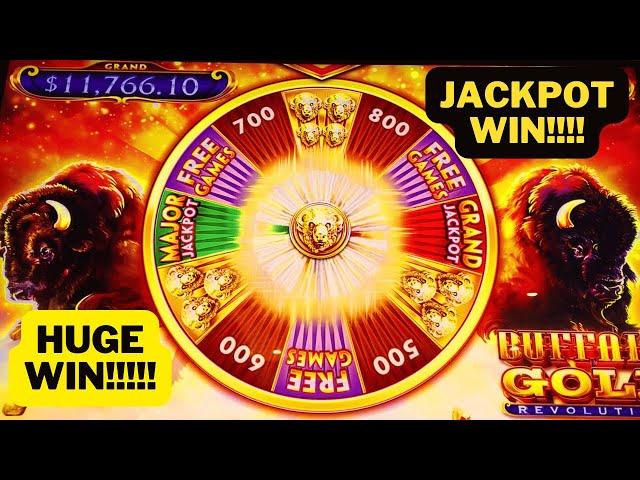 BUFFALO REVOLUTION JACKPOT!!! HUGE WIN!! #slots #subscribe #morongocasino #jackpot