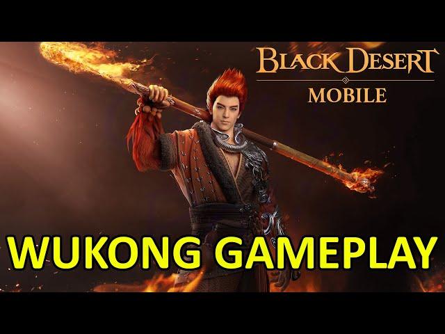 Wukong Gameplay (Black Desert Mobile) Monkey King BDO Lumine