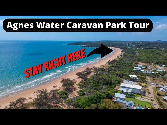 AGNES WATER BEACH CARAVAN PARK TOUR | Beach Holiday Park | Camping, Caravan, Cabins & Glamping