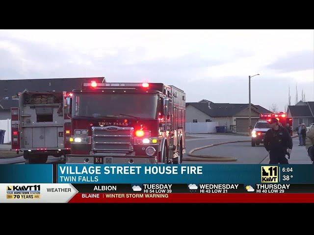 Firefighters respond to house fire in Twin Falls | KMVT