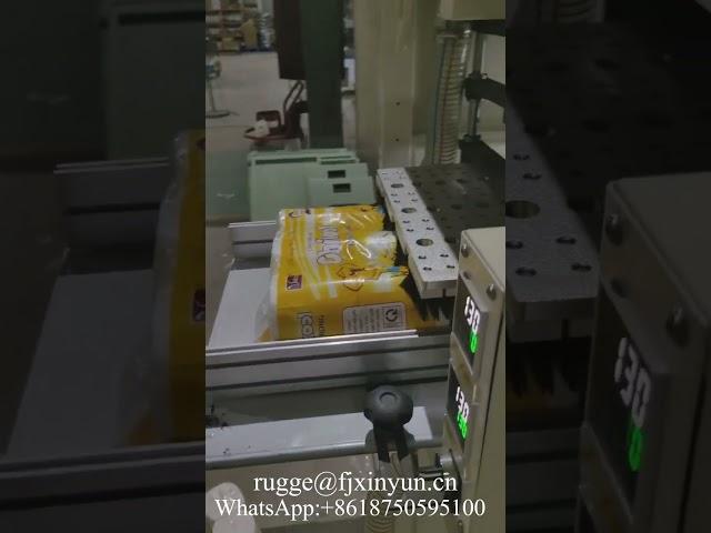 Low price automatic 6 rolls toilet paper bundle packing machine