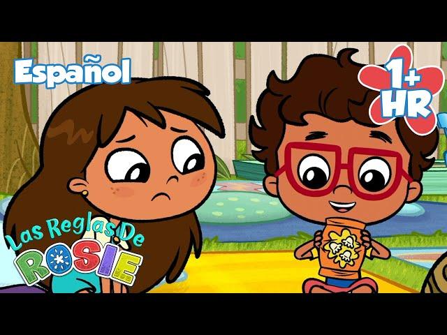 Compartir Sin Pelear! | Modales para Niños | Las Reglas De Rosie | 9 Story Kids en Español