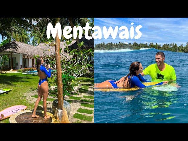 Day in the life of 2 pro surfers in the Mentawais | twin fin surf off