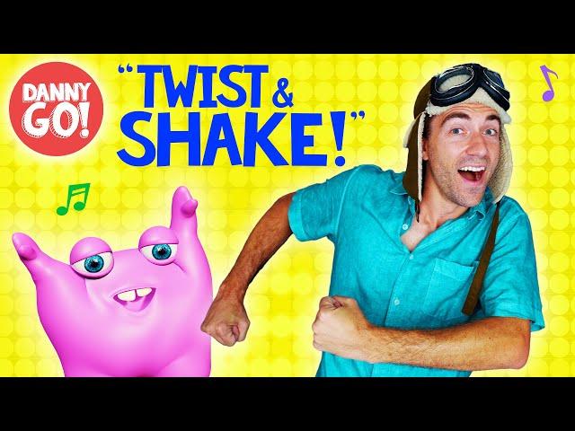 "Twist and Shake Dance!"  /// Danny Go! Brain Break Songs for Kids