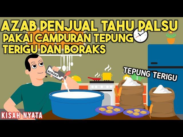 AZAB PENJUAL TAHU PALSU PAKAI CAMPURAN TEPUNG TERIGU DAN BORAKS! SIPIRA EPISODE 56! | SINETRON AZAB