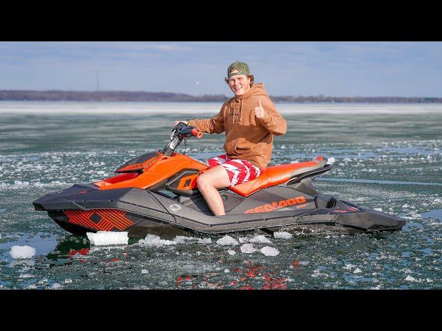 Jet Ski Ice Busting!!