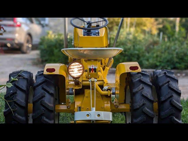 The Most Over-Engineered Garden Tractor Ever Made