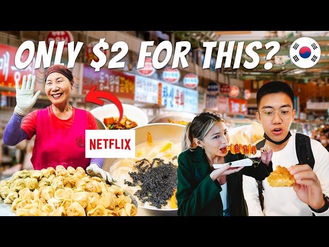 CHEAP STREET FOOD in South Korea’s BIGGEST MARKET! 