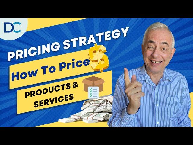 Pricing Strategy - How To Price Your Product - Don Crowther