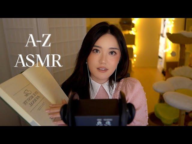 [ASMR] A to Z Triggers  1Hr 50Min