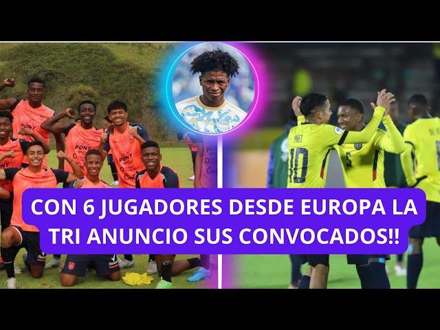 URGENTE! SE REVELO LOS 26 CONVOCADOS de ECUADOR  para AFRONTAR TORNEO |EMBARGARON CARRO DE JUGADOR