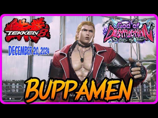 Tekken 8 ▰ (Buppamen) STEVE FOX - God Of Destruction - Ranked Matches DECEMBER 20, 2024