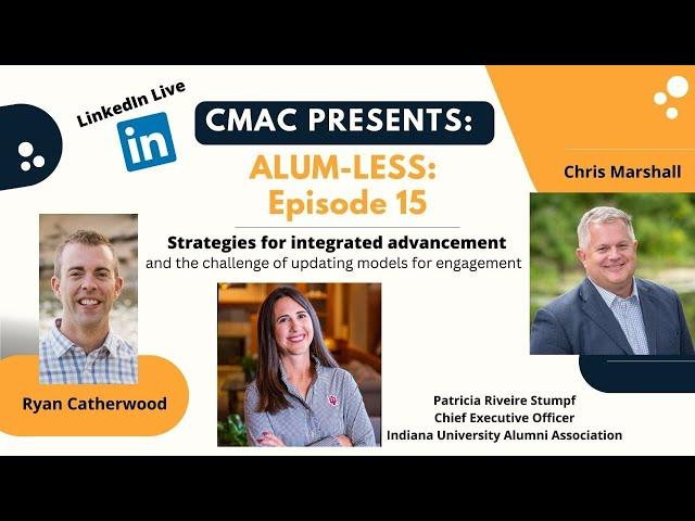 Alum-Less - Episode 15: Strategies for integrated advancement with Tricia Stumpf