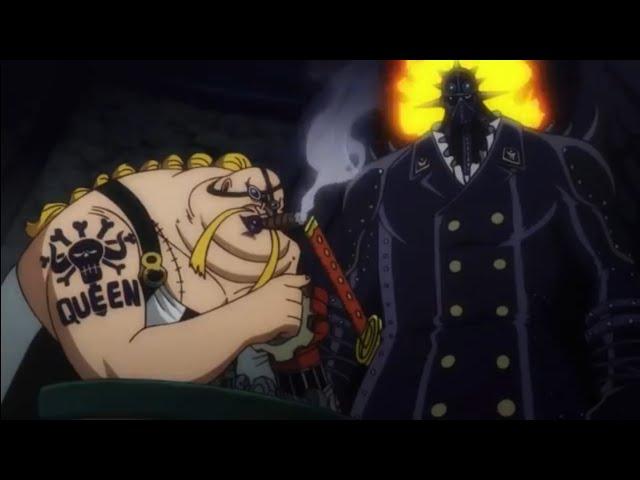 King and Queen Appear ! Three Commanders of Kaido's Crew ! One Piece Episode 917