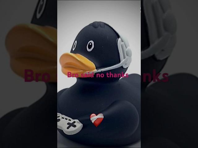 Mr Quack has other plans 