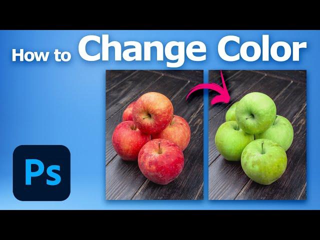 How to Change Color in Photoshop | Step-by-Step Guide