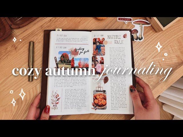 Cozy Autumn Journal With Me & Vlog  featuring Abbey Sy