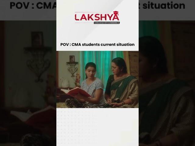 Every CMA Students can relate | Lakshya Edu