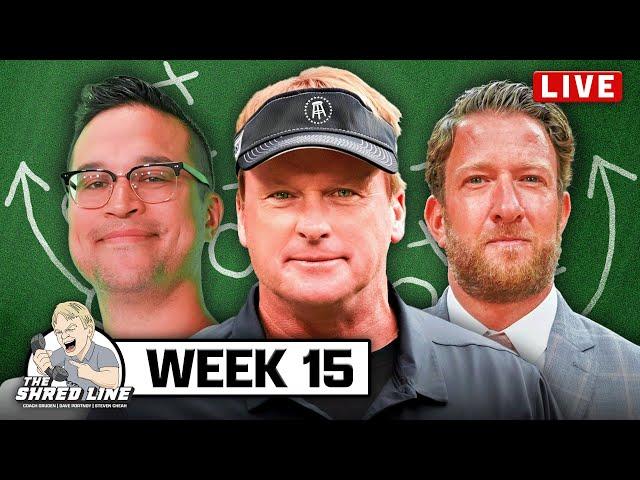 The Shred Line with Coach Gruden, Dave Portnoy and Steven Cheah | Week 15