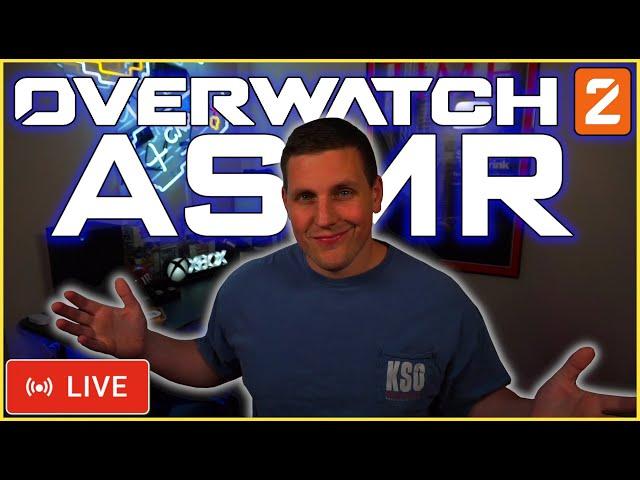 (ASMR) Relaxing Overwatch 2 LIVE! (Keyboard & Mouse Sounds)