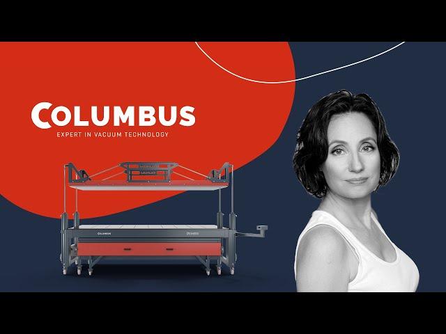 Why a Columbus vacuum press for laminated bending, veneering or forming of plastics?