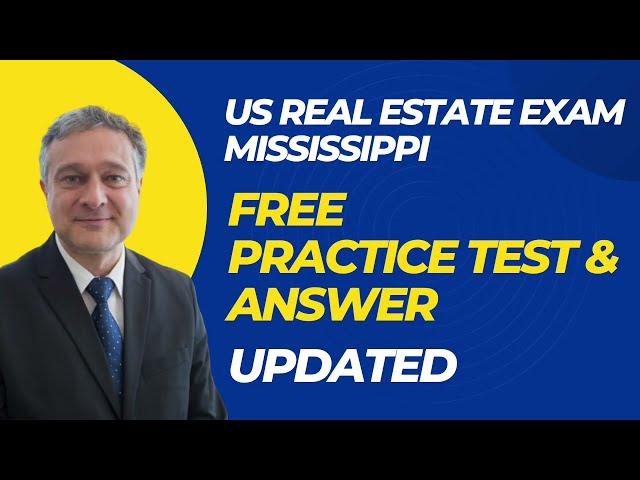 Mississippi Real Estate Exam Free Practice Questions And Answer