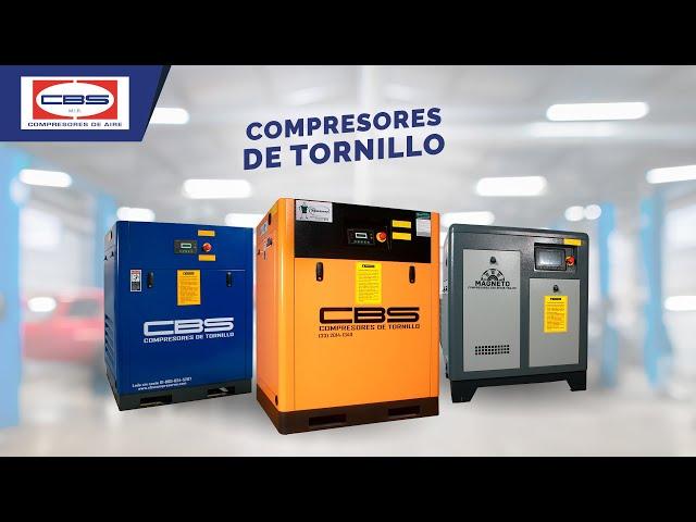 CBS Compresores de Tornillo rotativo