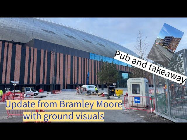 New Everton FC stadium bramley moore  03-12-24