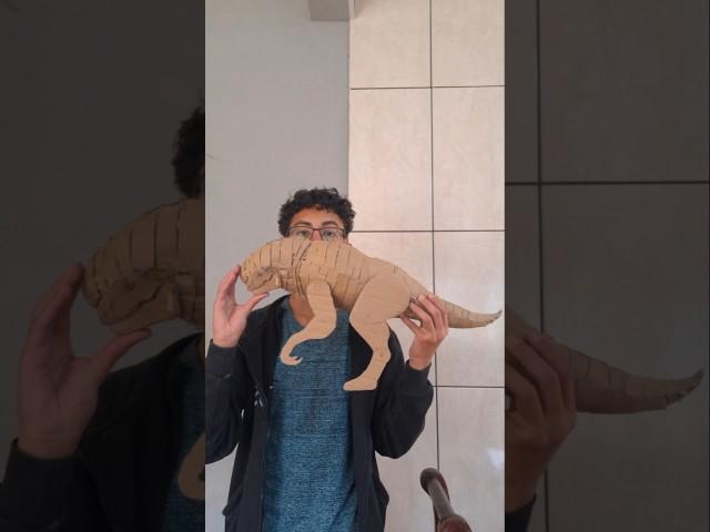 ta vindo aí o D-rex de papelão!!#drex #jurassicworld #dinosaur