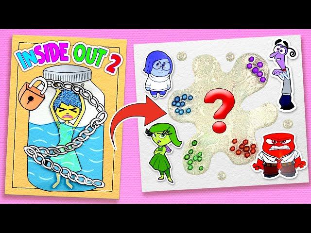 Who Kidnapped Joy?! Giant Game of Clue with Inside Out 2 Game Book *Paper Crafts & Fun DIYs*