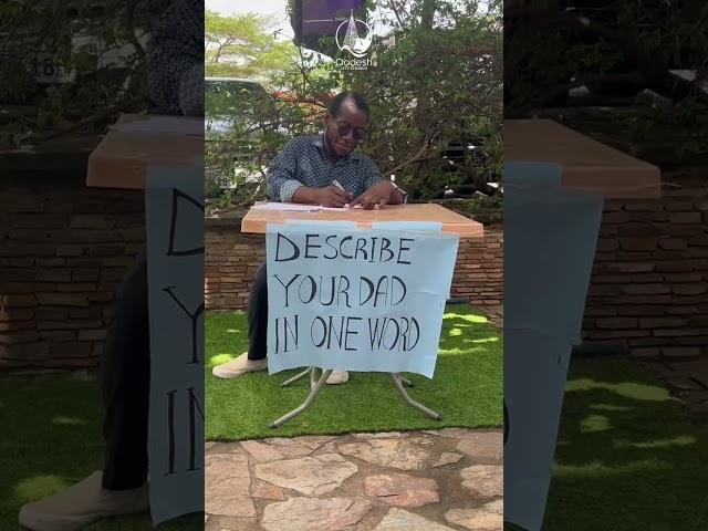 Describing Dads in one word‍‍  #QodeshCityChurch#DadLove