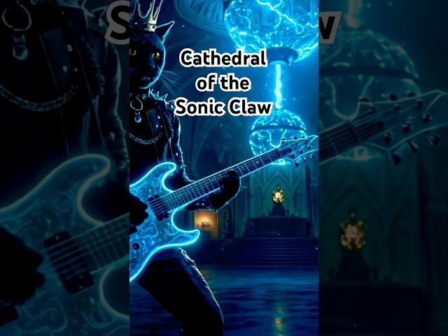Cathedral of the Sonic Claw :  Built with Cats & Shred Guitar! This is just the tip of the Claw! ️