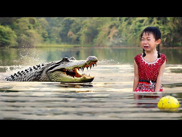 Crocodile Attack Girl in Water | Crocodile attack Human | crocodile attack stories