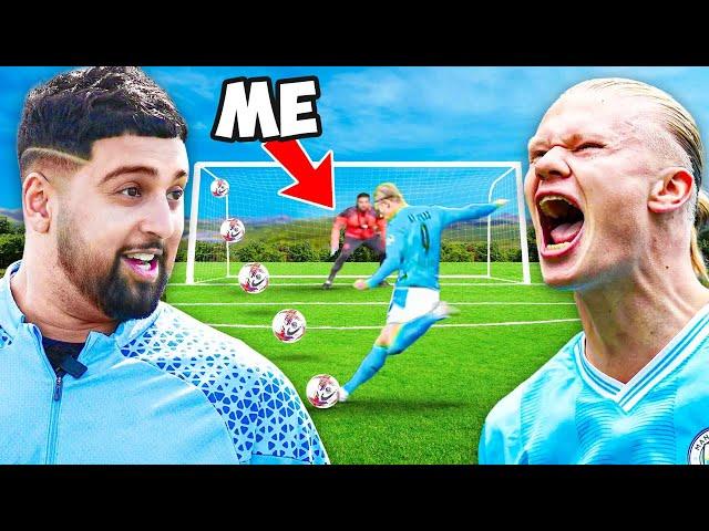 I Went In Goal Vs Man City Players