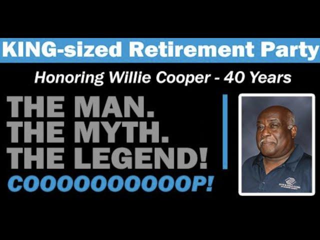 Willie Cooper Retirement Party - Boys and Girls Club of Manatee County