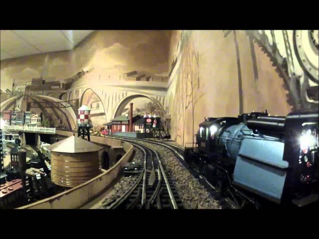 MODEL TRAIN LAYOUT SETTING THE BAR - Part 3 (GoPro HD2)