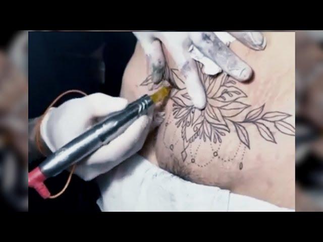 TATTOO khongche xăm M U hình hoa Mandalas | Lee Thành Đnai