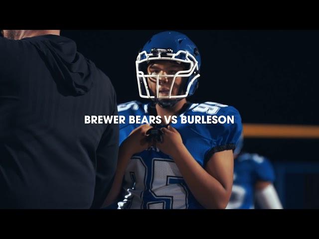 Youth Football Highlights | Brewer Middle School vs Burleson