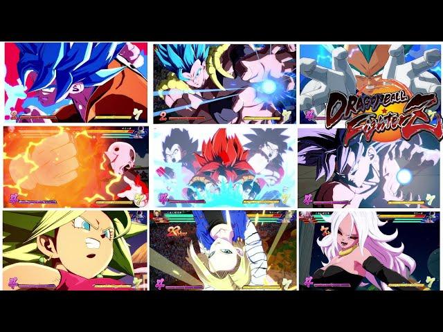 【ドラゴンボールファイターズ】　全キャラ必殺技集 (全DLC込み)　【DRAGON BALL  FighterZ】 All Ultimate Attacks