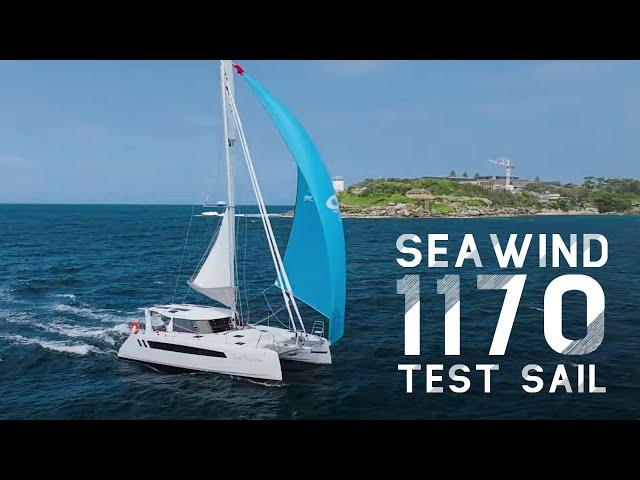 TEST Sailing the Seawind 1170 Cruising Catamaran