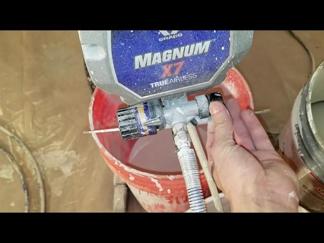 Graco X7 Magnum Spray Gun HOW TO