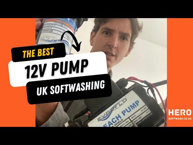 The BEST 12v Pump for Your UK Softwash Equipment