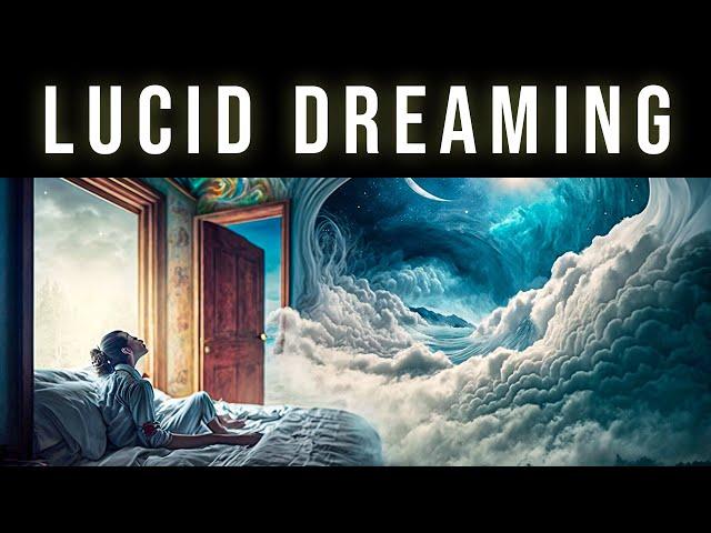 Lucid Dreaming Black Screen Sleep Hypnosis To Enter REM Sleep Cycle Instantly | Binaural Beats Music