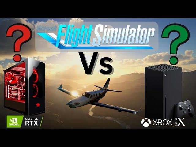 Which Is Better Xbox Series X or PC (Nvidia RTX 3090) - Microsoft Flight Simulator 2020