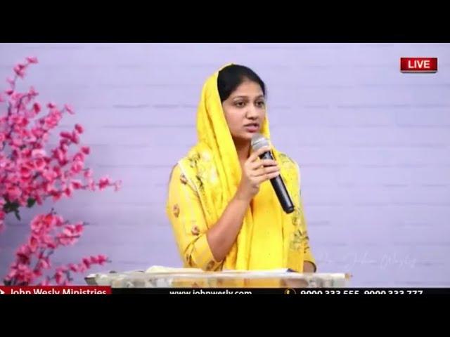 Sis Blessie Wesly's English Live Worship On 1st Dec 2019 | Blessie Wesly English Messages