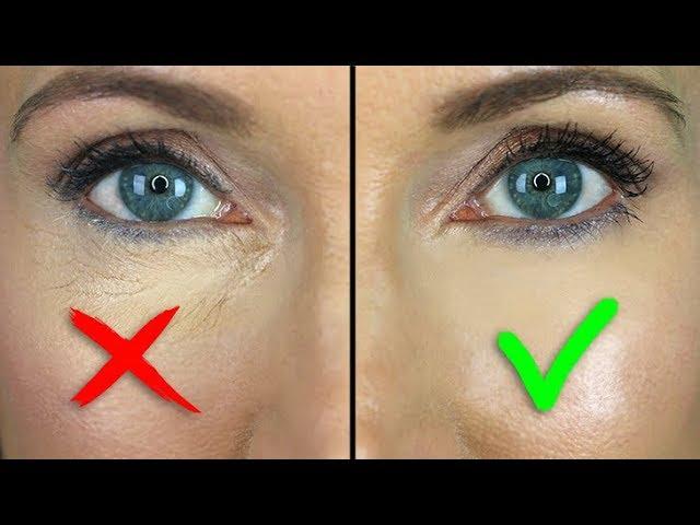 How to STOP Under Eye Concealer Creasing! Mature Skin