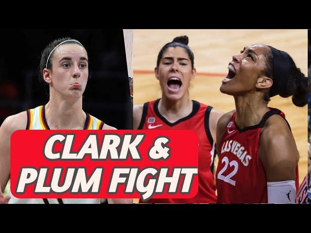 CLARK -PRUM ALTERCATION! Caitlin Clark, Kelsey Plum's Postgame Exchange In Fever-Aces Game